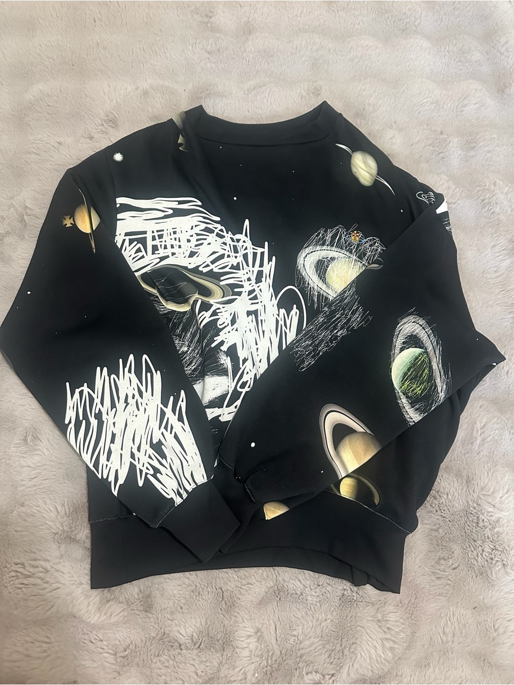 Vivienne Westwood Black Drunken Sweatshirt M